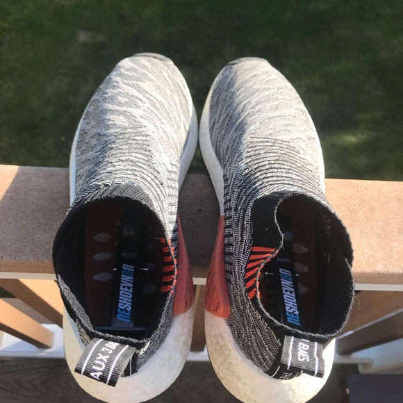 Adidas NMD CS2 PK City Sock Tiger Camo Black Sz 10 - Picture 2 of 5